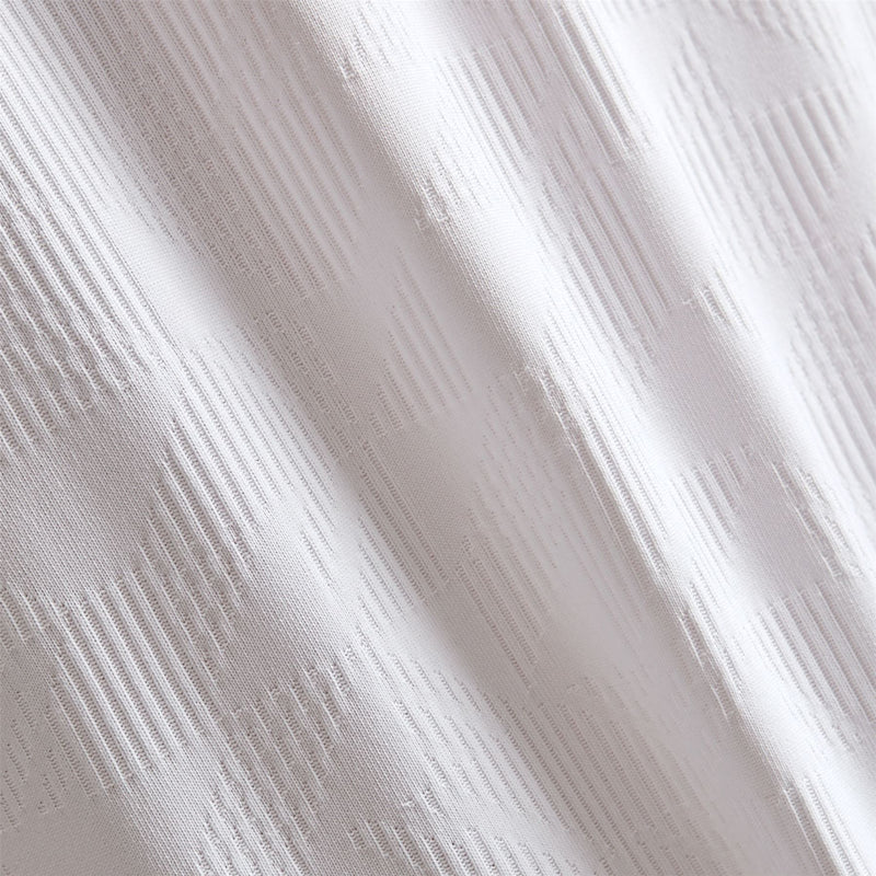 Ultimate365 Jacquard Climacool Polo White