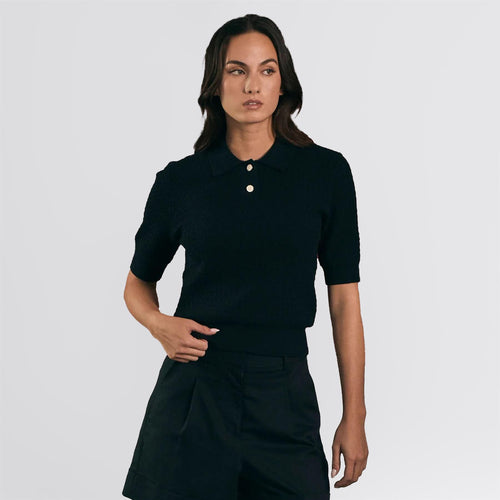 Christy Polo Black