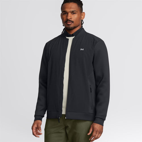 Drive Pro Storm Hybrid Full Zip Jacket Black/Metallic Silver