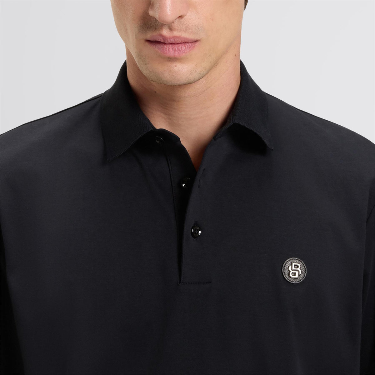 C-Paley 01 LS Polo Dark Blue