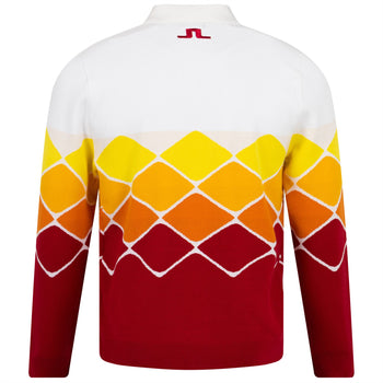 Ron Knitted Polo Collar Chili Pepper