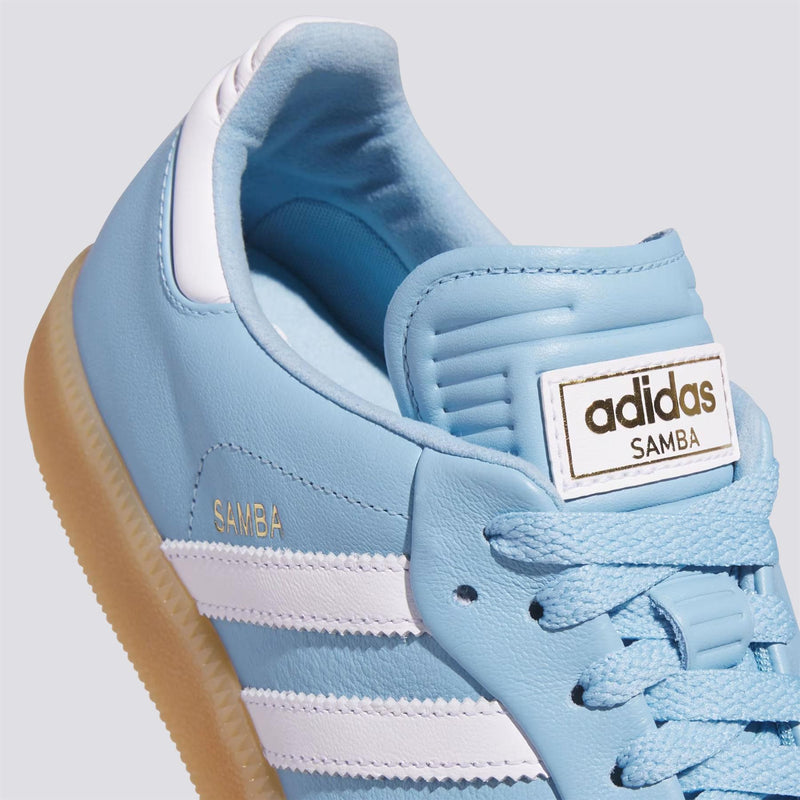 adidas Originals Samba Spikeless Golf Shoes Collegiate Blue/Footwear White/Gum