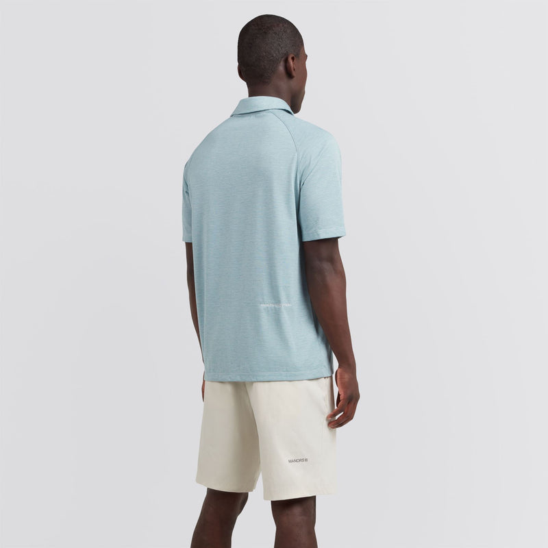 Buttersoft Stripe Polo Arctic