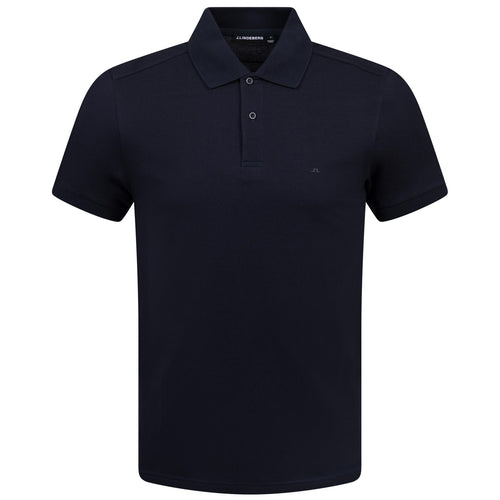 Troy Slim Fit Pique Polo JL Navy - AW24