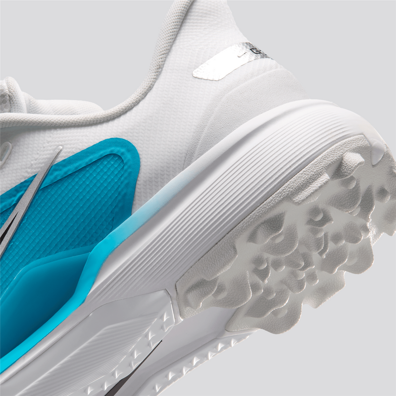 Pegasus 1 Spiked Golf Shoes White/Black/Light Current Blue