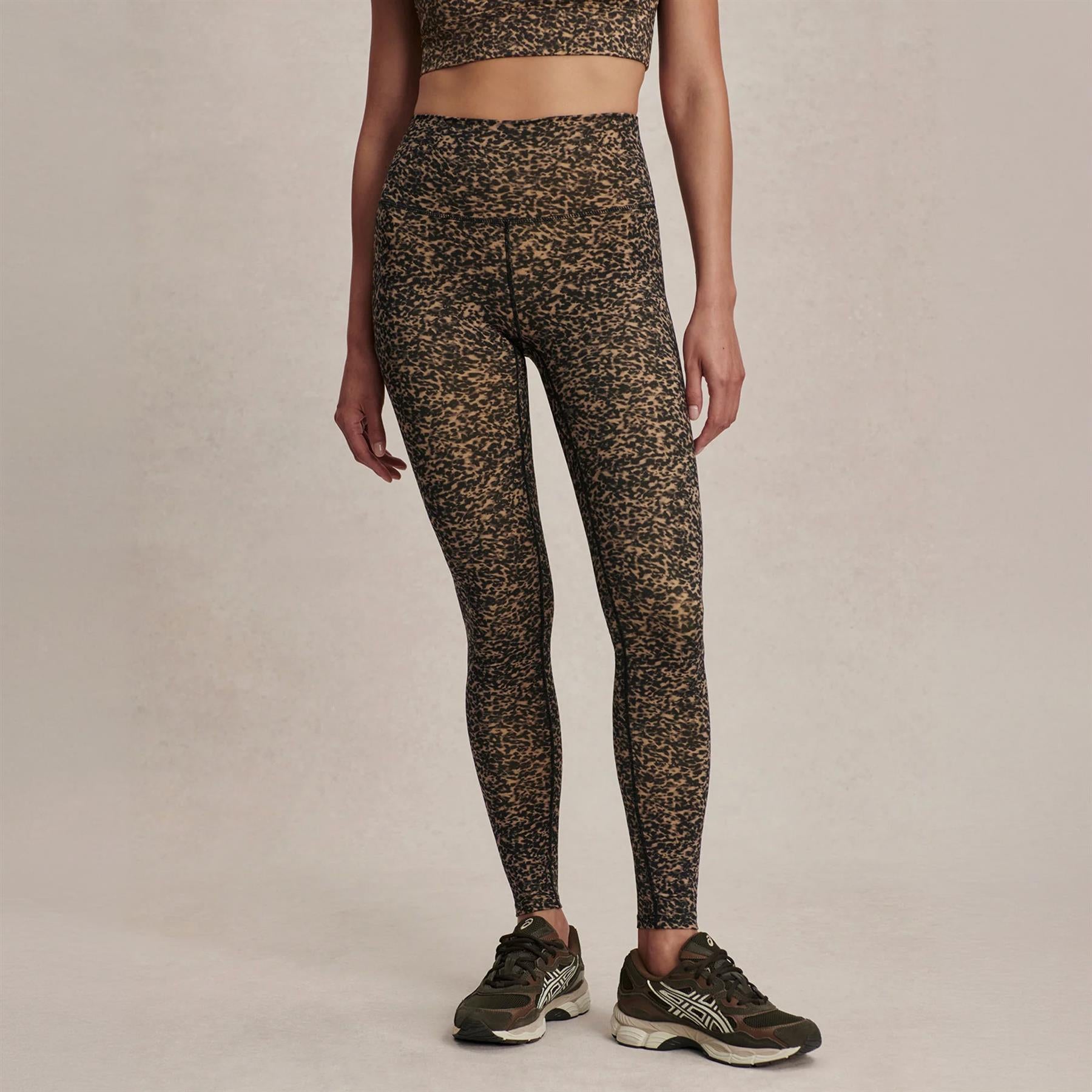 Freesoft High Rise 25 Inch Leggings Prairie Sand Cheetah