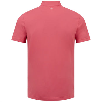 Soul Performance Mesh Polo Cape Red
