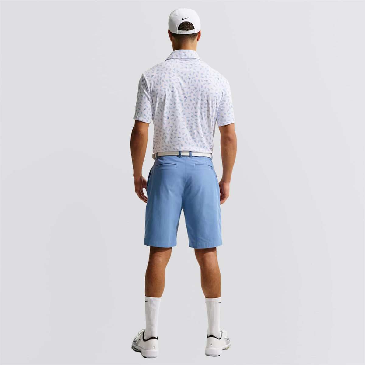 Dri-FIT Par 5 Shoe Print Polo White