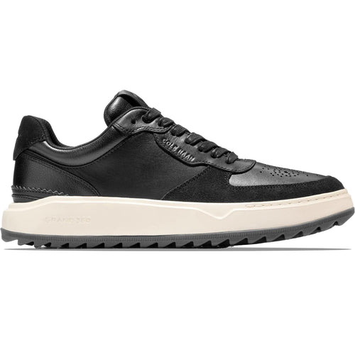 GRANDPRO Crossover Golf Shoes Black/Ivory - SS25