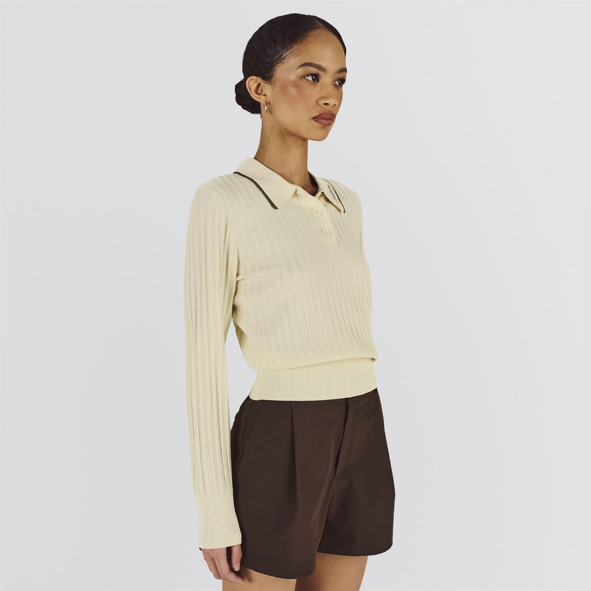 Selma LS Polo Cream