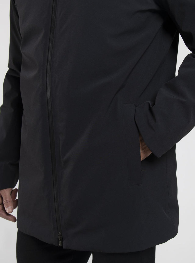 London City Coat Black