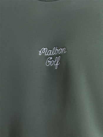 Malbon Golf Evergreen GC Crewneck Sweatshirt Evergreen | TRENDYGOLF UK