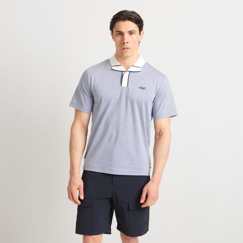 Sylvie Polo Shirt Blue