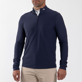 Shift Half Zip Mid Layer Atlanta Blue