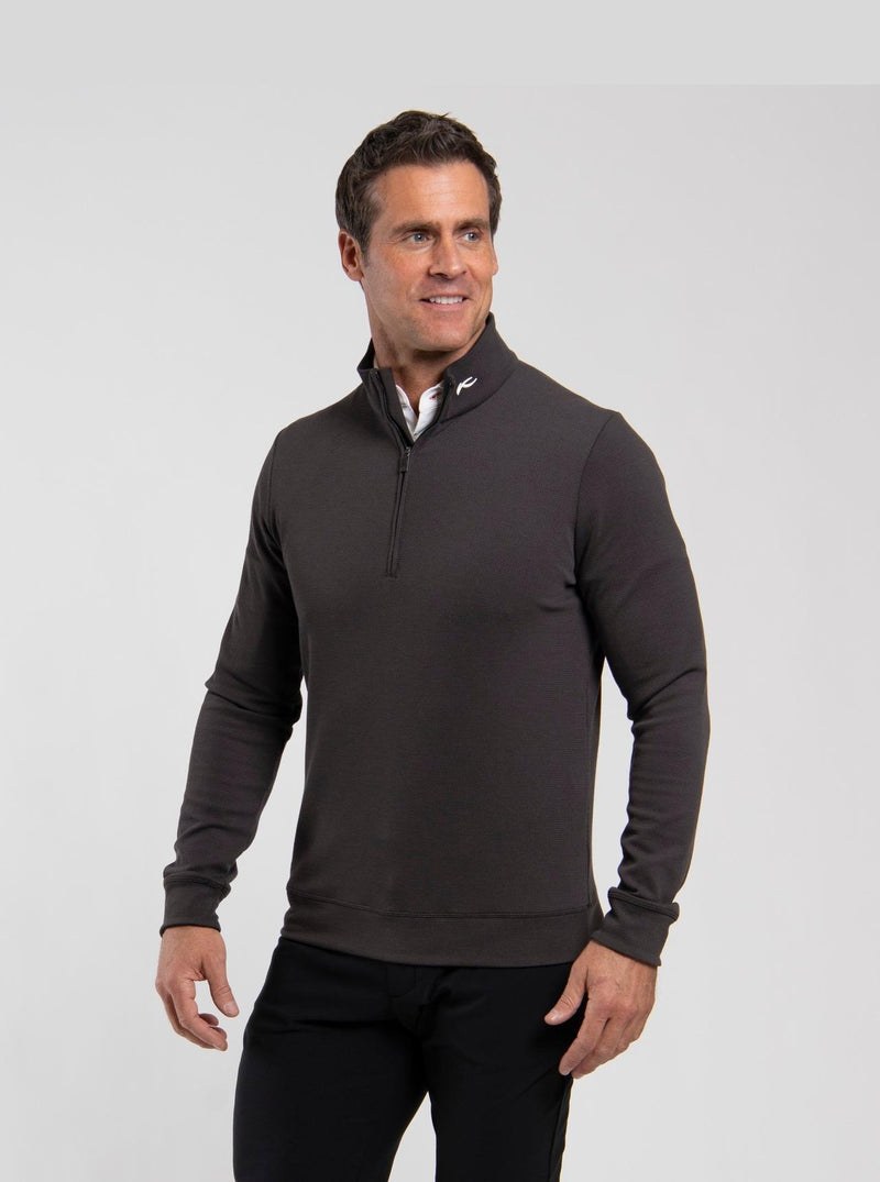 Essentials Half-Zip Espresso/Black