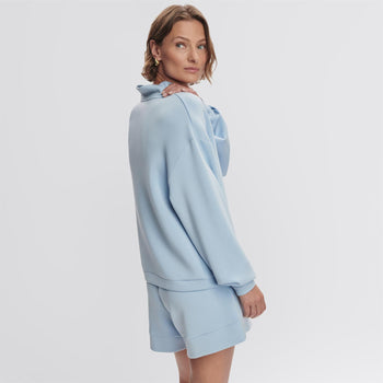 Varley Betsy Sweat Cashmere Blue | TRENDYGOLF UK