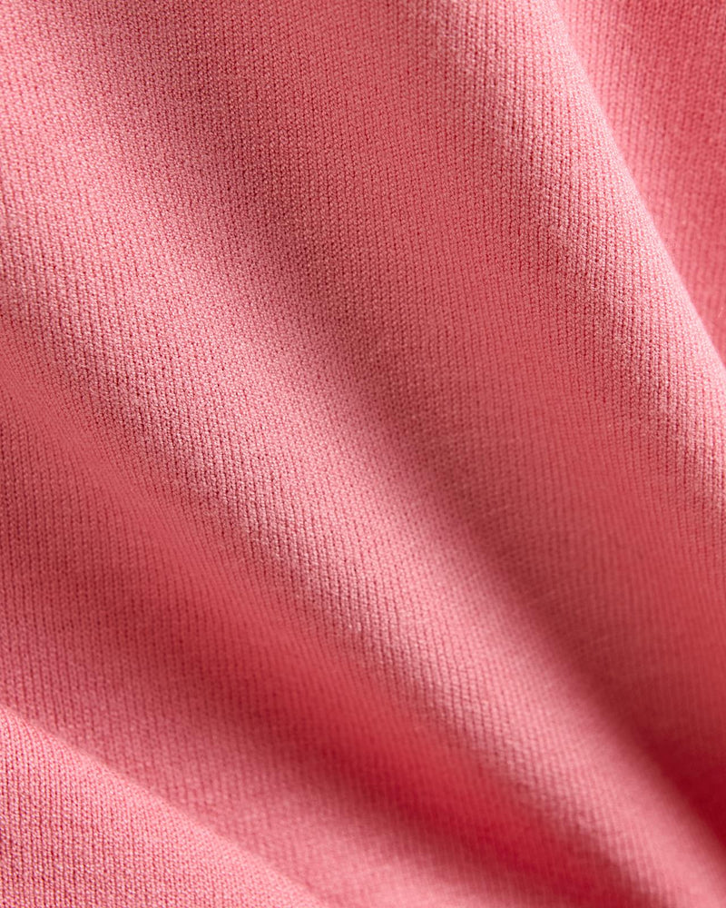 Blake Knit Polo Flamingo Plume