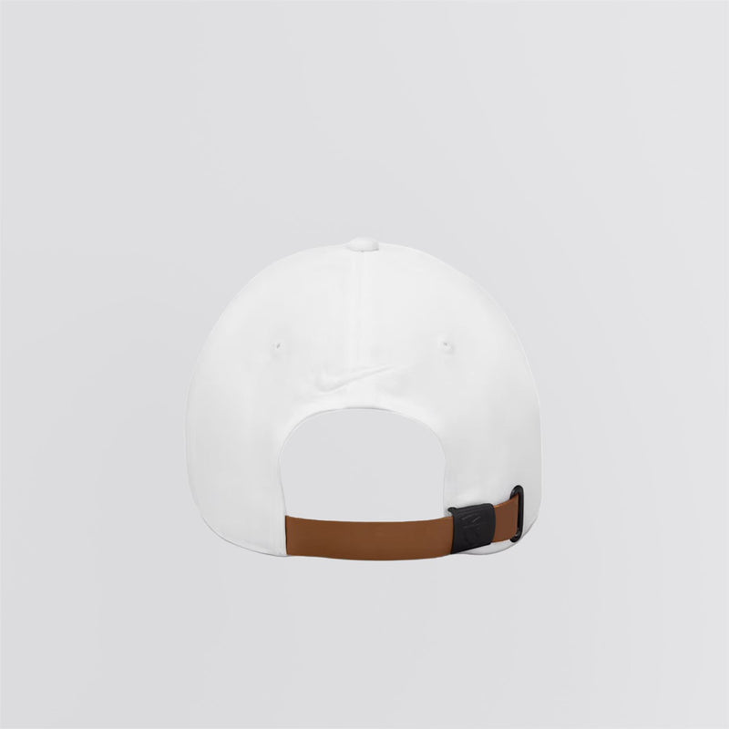 Club Curved Bill Golf Cap White