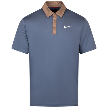 Dri-FIT Tour Contrast Polo Diffused Blue/Mink Brown/White