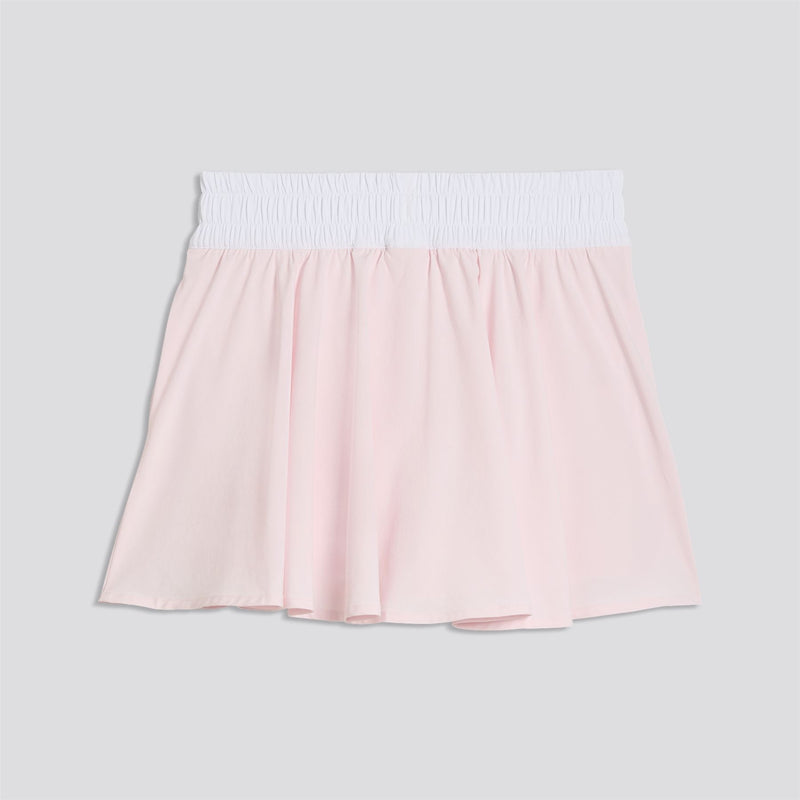 x MUMU Woven Golf Skirt Rose Blossom
