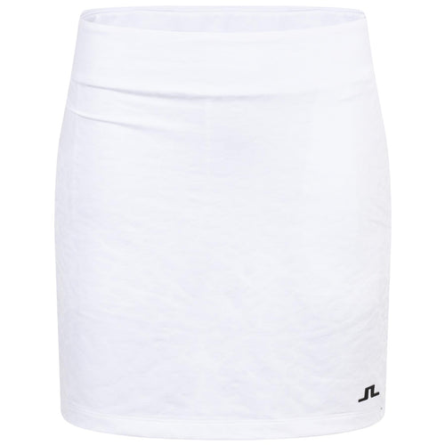 Womens Denise Printed Skirt White - W23