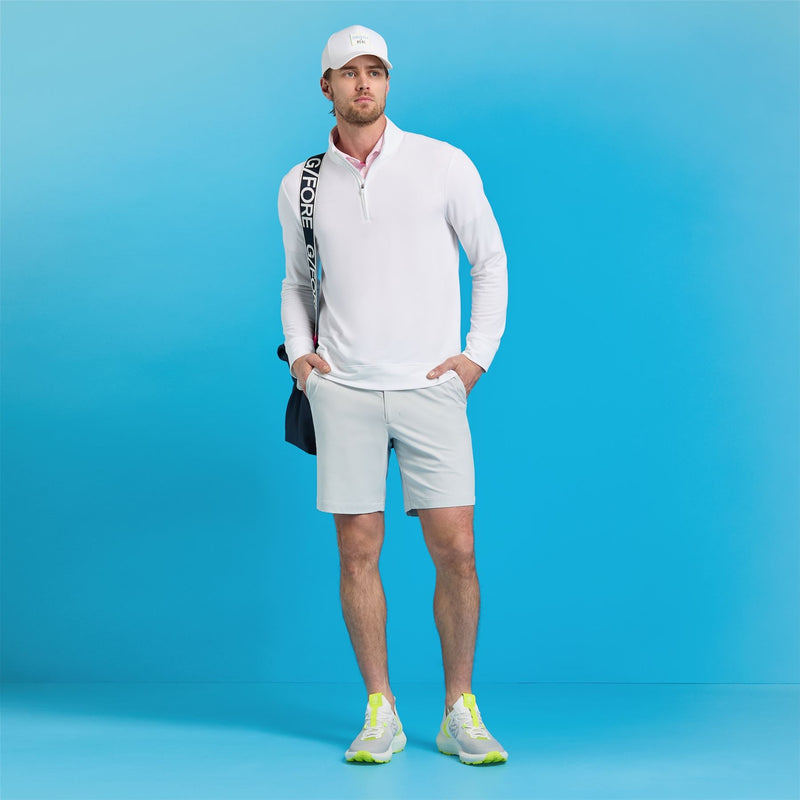Luxe Mid Quarter Zip Snow