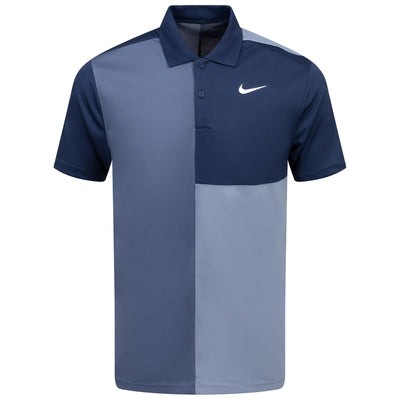 Dri-FIT Victory+ Colour Blocked Polo Navy/Slate - SS24