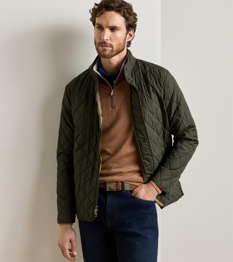 Suffolk Coat Dark Olive