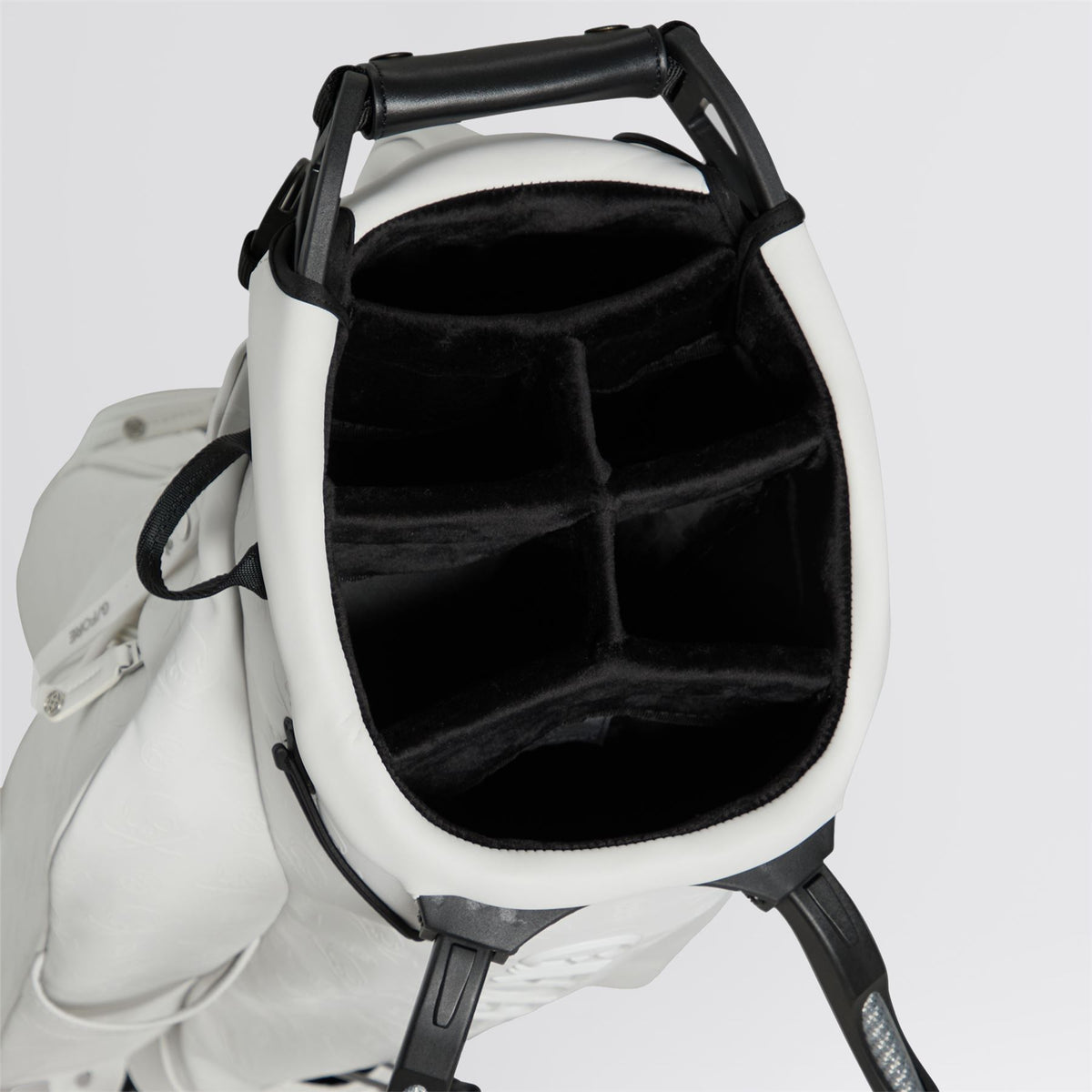 Daytona Skull & Tees Embossed Carry Golf Bag Snow