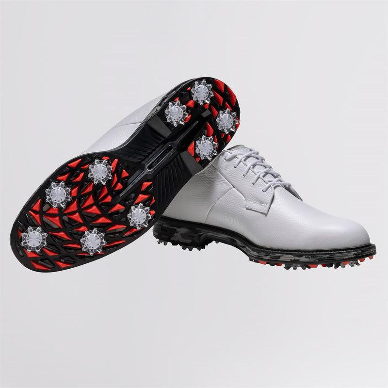 Premiere Series Field Spiked Golf Shoes White/Black/Red