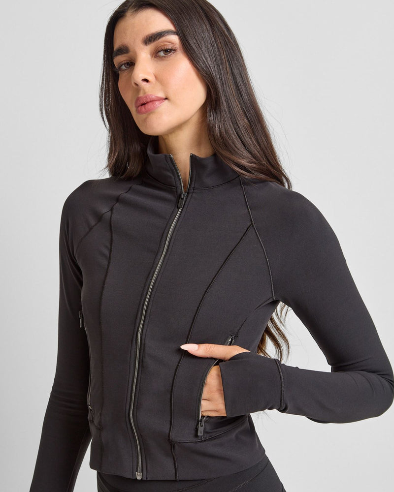 AllTheForm Fitness Jacket Black