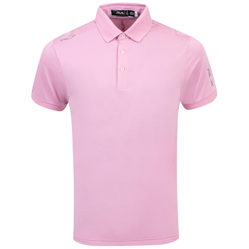 RLX Tailored Fit Airflow Polo Pink Flamingo - SS24