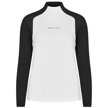 Ellie Brushed Mid Layer White