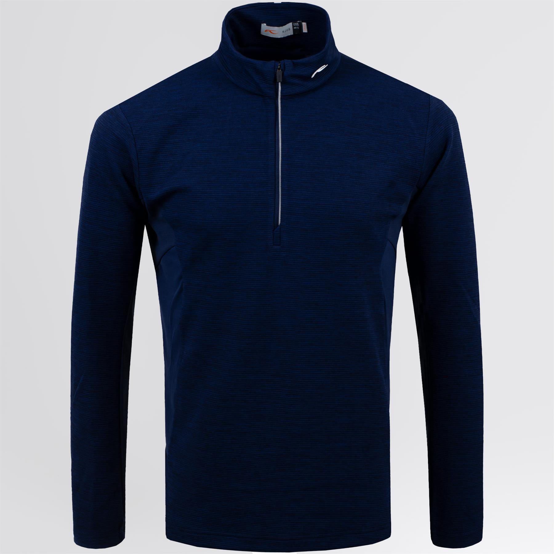 Roman Half Zip Mid Layer Atlanta Blue