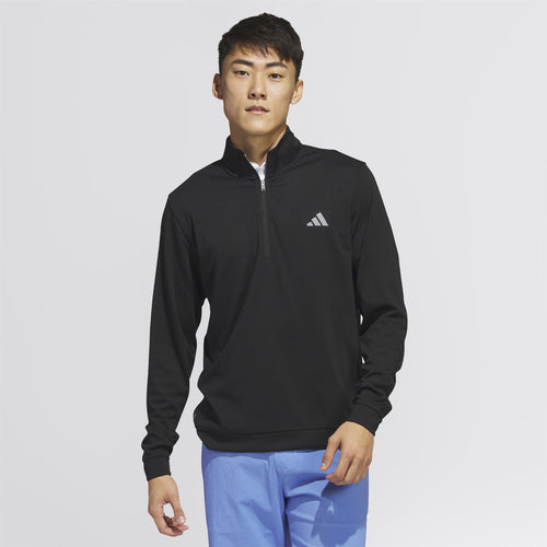 Elevated Quarter Zip Regular Fit Mid Layer Black