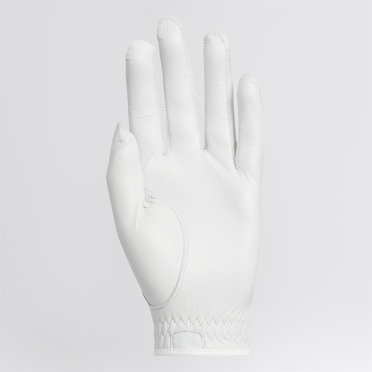 Pro Leather Left Hand Golf Glove White