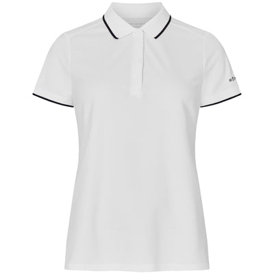 Womens Miriam Regular Fit Soft Polo White - 2024
