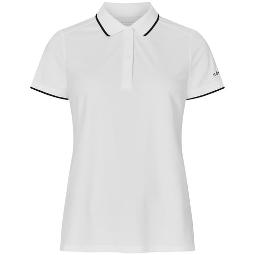 Womens Miriam Regular Fit Soft Polo White - 2024