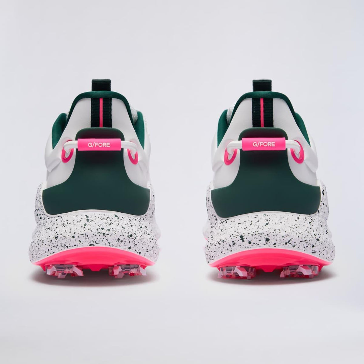 MG4+ O2 G/Lock Perforated Spiked Golf Shoes Pine/Knockout Pink