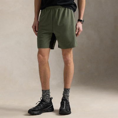 RLX Active Shorts Fossil Green