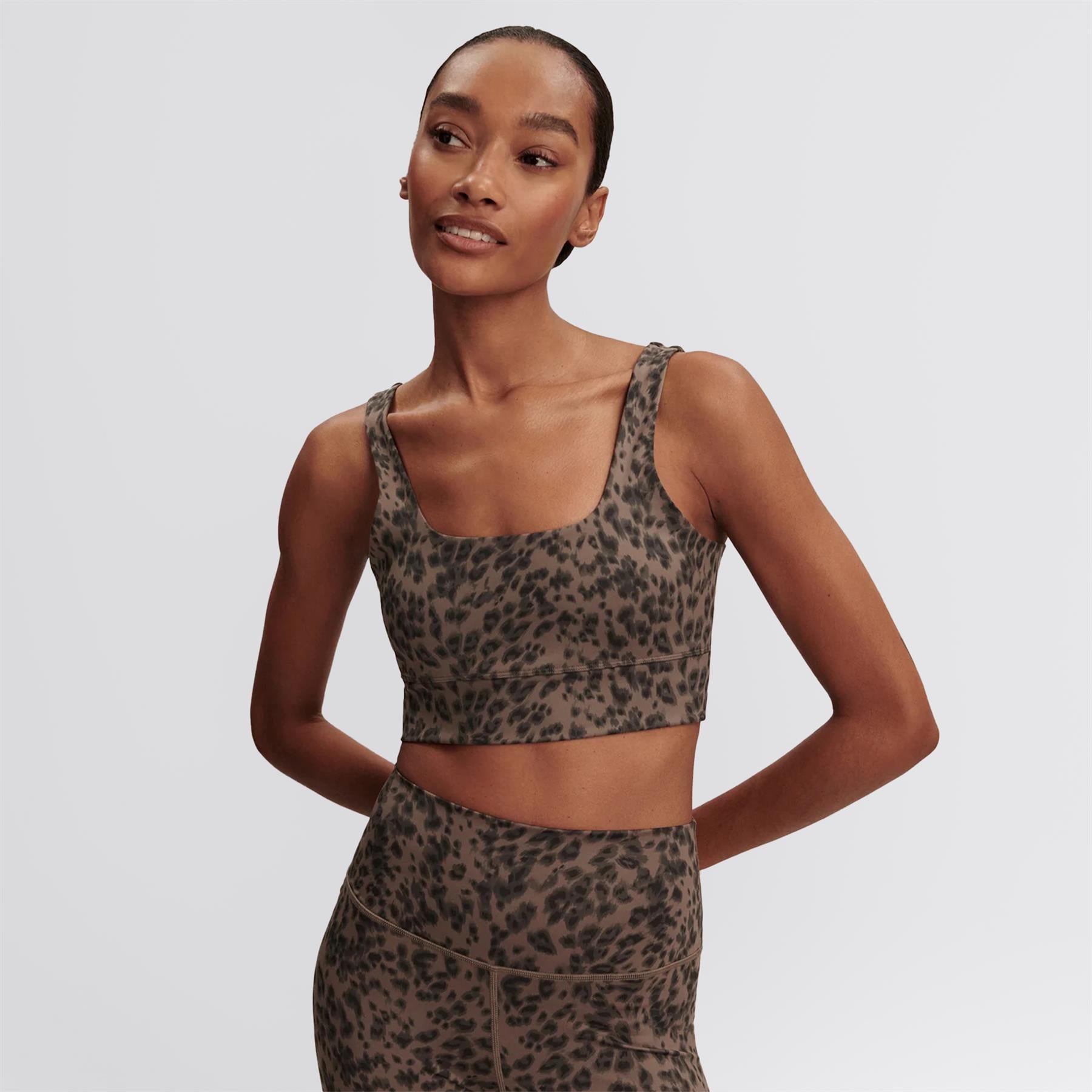 Freesoft Cori Bra Prairie Sand Cheetah
