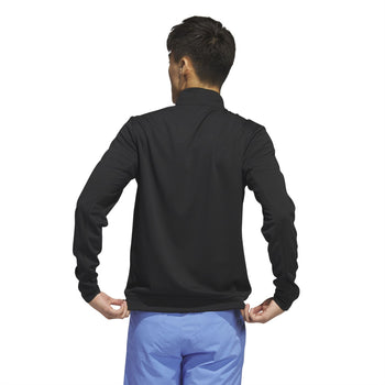 Elevated Quarter Zip Regular Fit Mid Layer Black