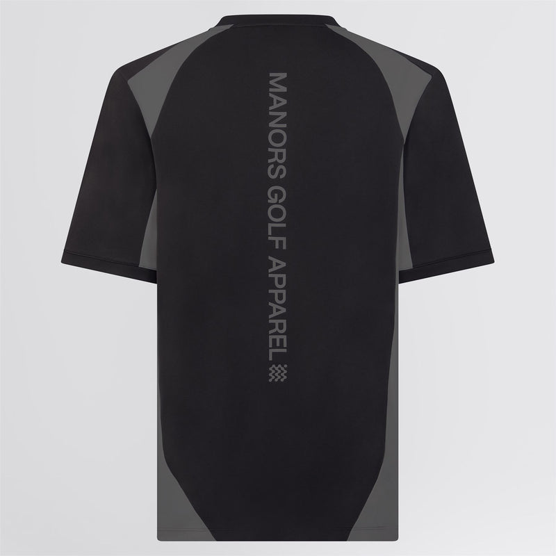 Tour Zip Polo Black