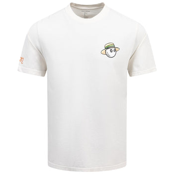 Tシャツ・カットソー Malbon Golf Garment Dying Toko T-Shirt WHITE MAN M3321PRS41W 909ea9ed-6246-4af2-8b94-