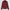 YOU-V Solid Quarter Zip Ruby Shimmer