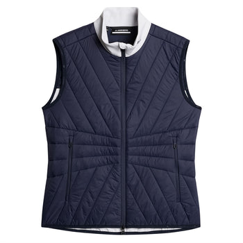 Holma Quilt Hybrid Vest JL Navy