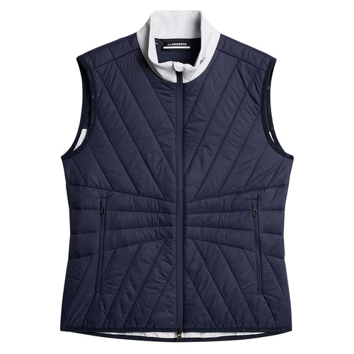 Womens Holma Quilt Hybrid Vest JL Navy - AW24