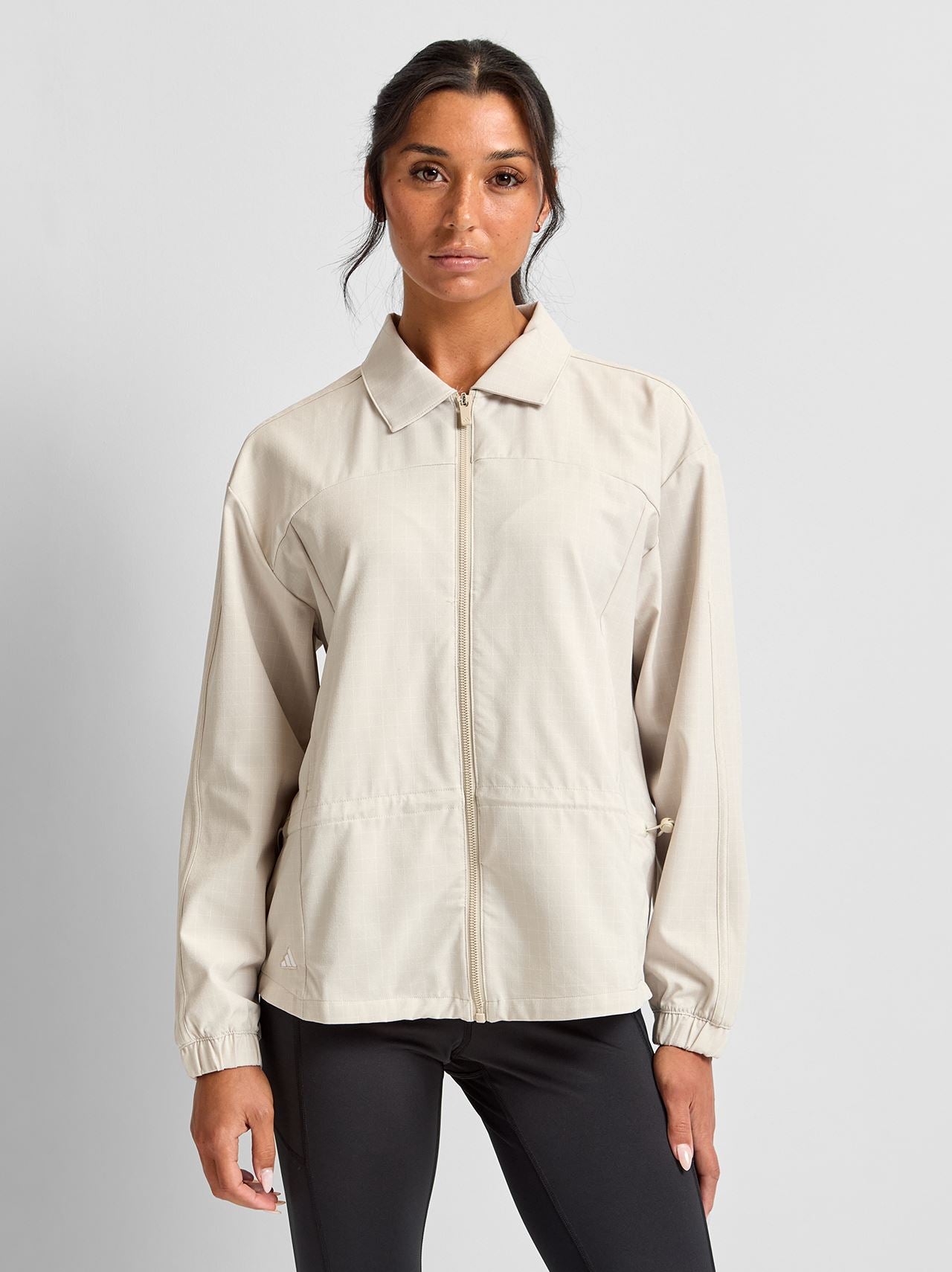 Ultimate365+ Peplum Grid Jacket Wonder Alumina