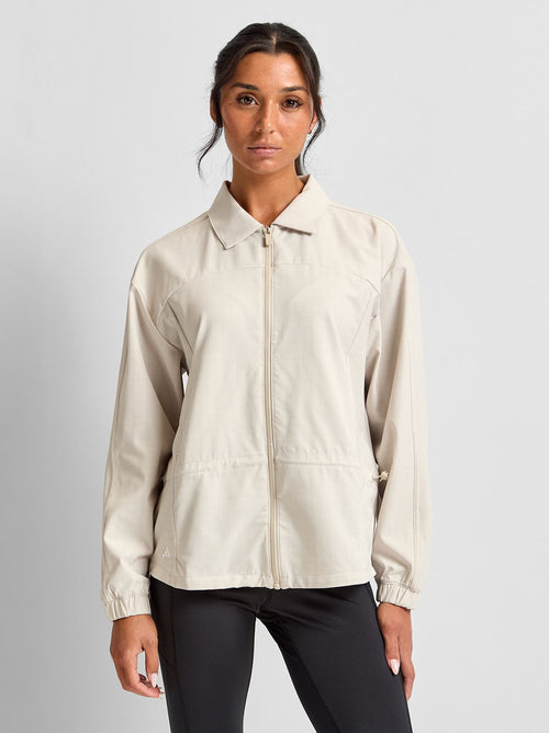 Ultimate365+ Peplum Grid Jacket Wonder Alumina