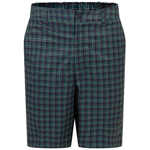 Ultra-Dry Relaxed Fit Checked Bermuda Shorts Navy/Red - SS24